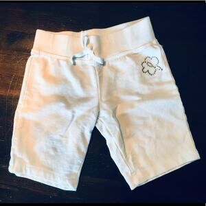 Star Ride White Girl Shorts